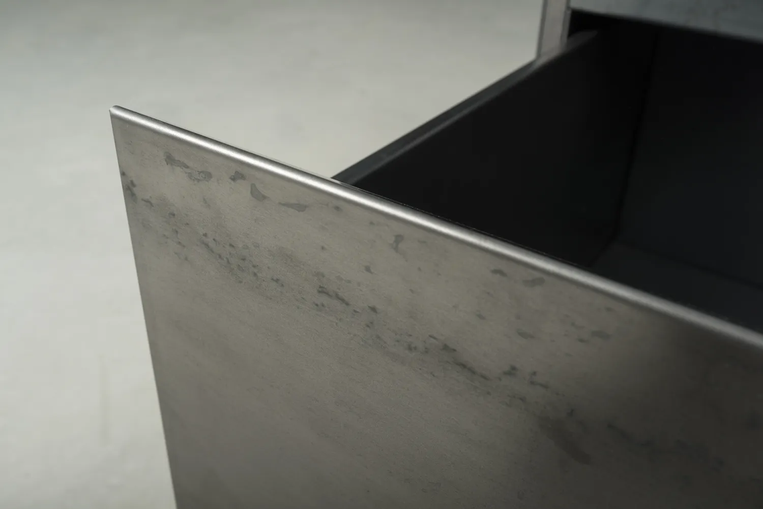 Sider — stone and steel kitchen island, view 18