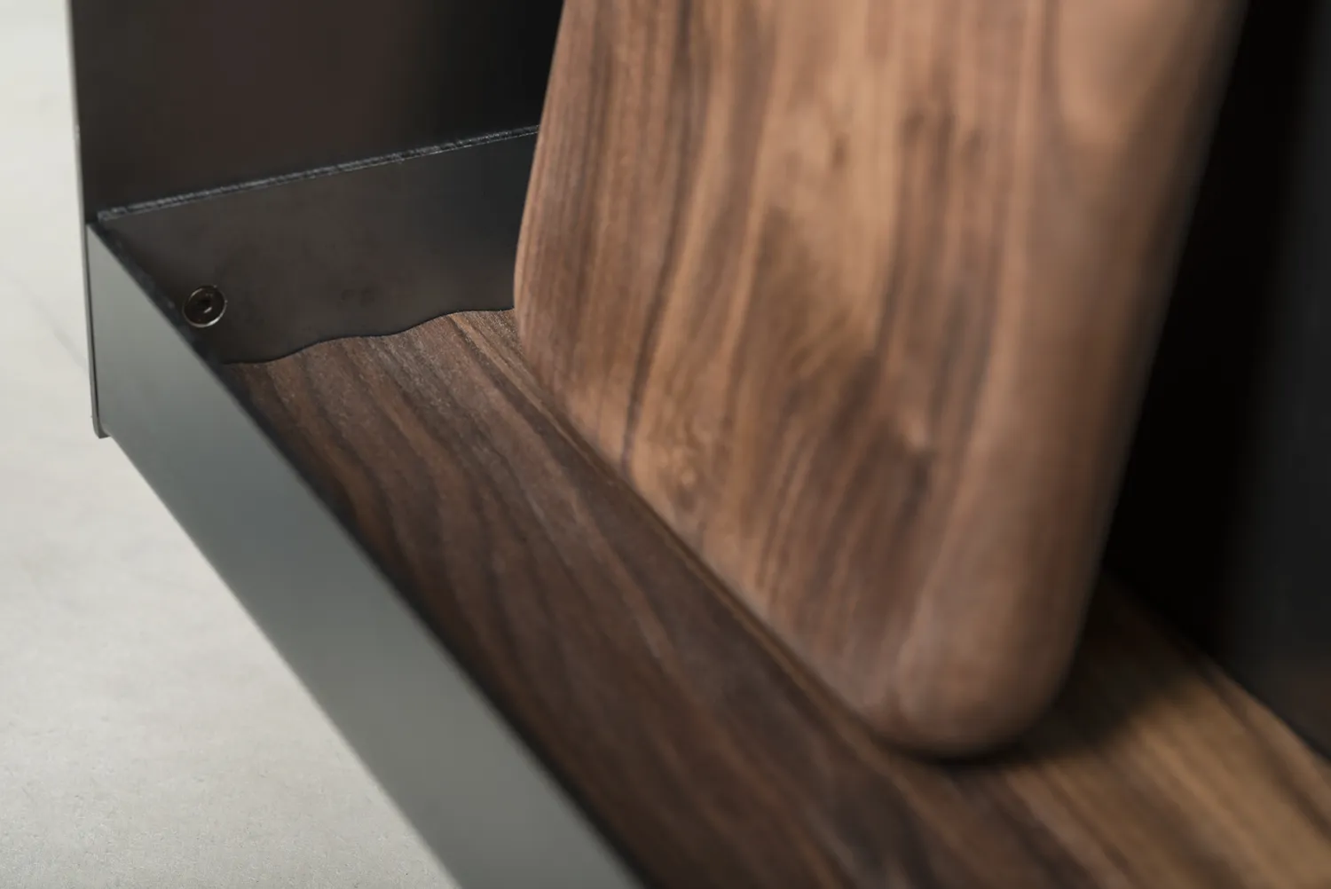 Sider — stone and steel kitchen island, view 35